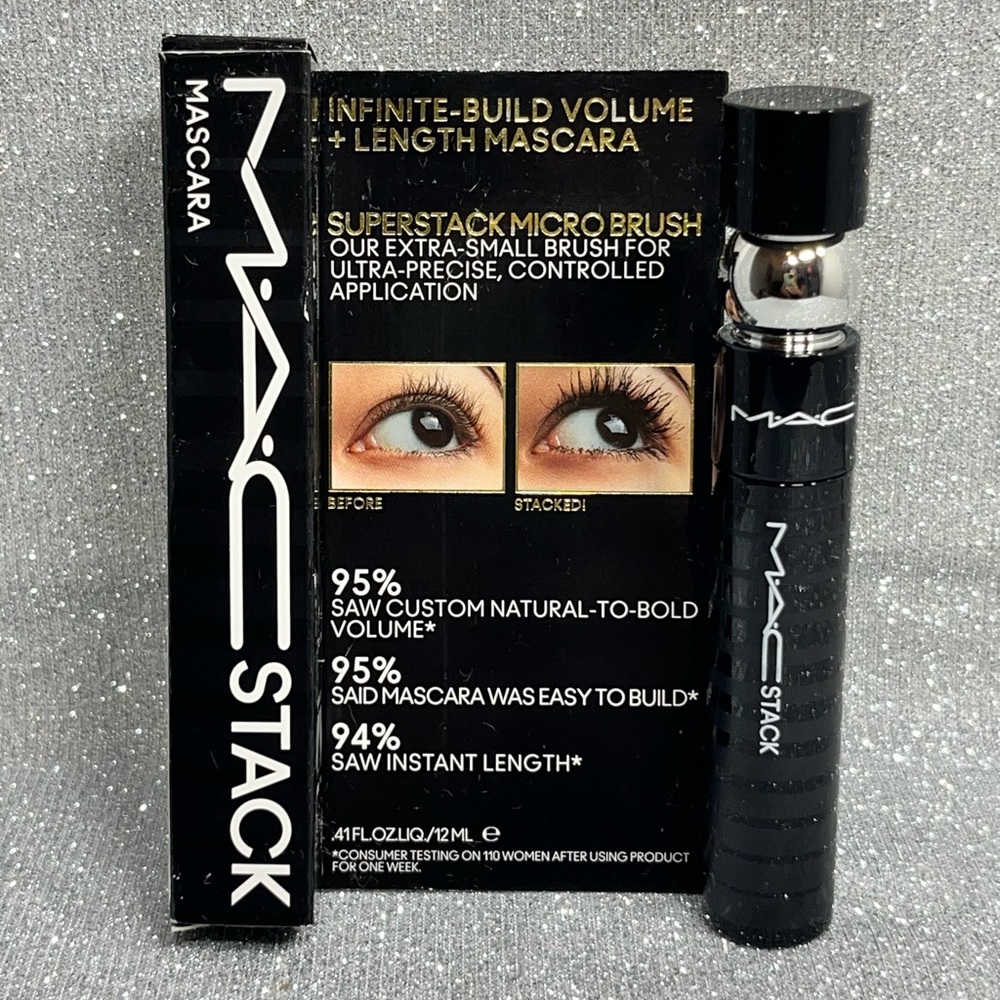 👀M.A.C Stack Mascara Black